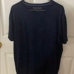 Banana Republic Soft Wash SS Tee Dark blue XL
